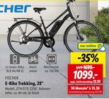 E-Bike Trekking, 28" von FISCHER im aktuellen Lidl Prospekt für 1.099,00 €