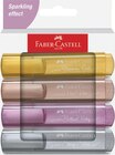 4 surligneurs - FABER CASTELL - Bureau Vallée 4 surligneurs - FABER CASTELL à 1,99 € dans le catalogue Bureau Vallée