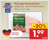 Thüringer Kochschinken bei Netto Marken-Discount im Eisfeld Prospekt für 1,99 €