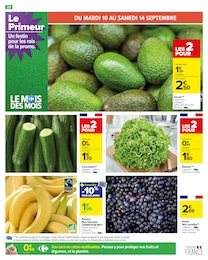 Offre Banane Bio dans le catalogue Carrefour du moment à la page 22