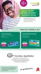 mea - meine apotheke Prospekt für Ingelheim: "Unsere Juni-Angebote", 4 Seiten, 01.06.2025 - 30.06.2025