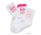 3 Paar Barbie loves Helene Fischer Tennissocken für 9,99 € bei Tchibo im Supermarkt im Angebot 3 Paar Barbie loves Helene Fischer Tennissocken im aktuellen Tchibo im Supermarkt Prospekt
