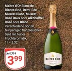 Aktuelle Sekt Angebote bei GLOBUS in Krefeld Aktuelles Blanc de Blancs Brut Angebot bei GLOBUS in Krefeld ab 3,99 €