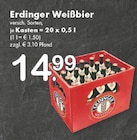 Weißbier im Angebot bei TOP Getränke in Düsseldorf Weißbier Angebote von Erdinger bei TOP Getränke Düsseldorf für 14,99 €