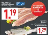 Aktuelles SEELACHSFILET FORELLE Angebot bei Marktkauf in Recklinghausen ab 1,19 €