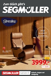 Segmüller Prospekt für Neu-Isenburg mit 8 Seiten Segmüller Prospekt "Zum Glück gibt’s Segmüller - Stressless" für Neu-Isenburg, 8 Seiten, 01.10.2026 - 30.11.2026