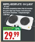 Doppel-Kochplatte im Angebot bei Marktkauf in Herford Doppel-Kochplatte Angebote von exquisit bei Marktkauf Herford für 29,99 €