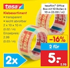 Klebesortiment transparent im Angebot bei Netto Marken-Discount in Bremen Klebesortiment transparent Angebote von tesa bei Netto Marken-Discount Bremen für 5,00 €