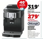 Expresso Broyeur Magnifica - DELONGHI - Hyper U à Caen Expresso Broyeur Magnifica - DELONGHI en promo chez Hyper U Caen à 279,00 €