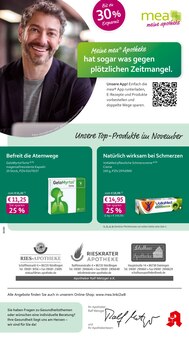 Aktueller mea - meine apotheke Prospekt "Unsere November-Angebote" für Nördlingen Aktueller mea - meine apotheke Prospekt für Nördlingen mit Seiten