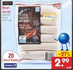 Aktuelles Bratwurst gebrüht Angebot bei Netto Marken-Discount in Solingen (Klingenstadt) ab 2,99 €