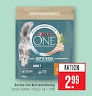 One Katzennahrung Angebote von Purina bei Marktkauf Ravensburg für 2,99 €
