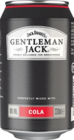 Gentleman Jack & Cola Angebote von Gentleman Jack bei Getränke Hoffmann Bocholt für 2,99 €