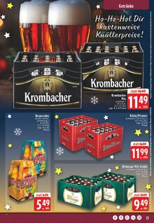 Krombacher im aktuellen E center Prospekt (Langenfeld (Rheinland)) Krombacher im E center Prospekt "Aktuelle Angebote" mit 30 Seiten (Langenfeld (Rheinland))