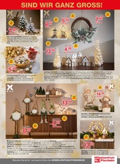 Kunstblumen im Möbelzentrum Pforzheim Prospekt in Stuttgart Aktueller Möbelzentrum Pforzheim Prospekt mit Kunstblumen, "O du fröhliche", Seite 9