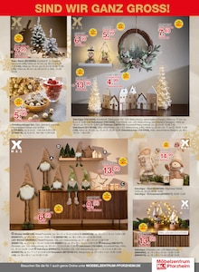 Kunstblumen im Möbelzentrum Pforzheim Prospekt "O du fröhliche" mit 16 Seiten (Stuttgart)