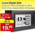 Digital Safe im Angebot bei Zimmermann in Magdeburg Digital Safe Angebote von Fichero bei Zimmermann Magdeburg für 19,99 €