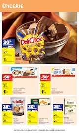 Promos Nutella dans le catalogue "Carrefour market" de Carrefour Market Nutella en promo dans le catalogue Carrefour Market à la page 32