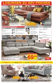 Sofa im aktuellen Opti-Megastore Prospekt (Bremerhaven) Sofa im Opti-Megastore Prospekt "Mega SSV" mit 12 Seiten (Bremerhaven)