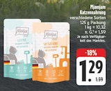Aktuelles Katzennahrung Angebot bei EDEKA in Fürth ab 1,29 €