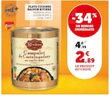 Plats cuisines - MAISON RIVIERE à 2,89 € dans le catalogue U Express