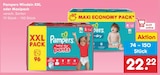Windeln XXL oder Maxipack im Angebot bei Netto Marken-Discount in Regensburg Windeln XXL oder Maxipack Angebote von Pampers bei Netto Marken-Discount Regensburg für 22,22 €