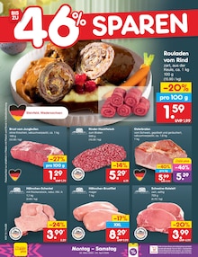 Braten im Netto Marken-Discount Prospekt "Aktuelle Angebote" mit 65 Seiten (Hannover)