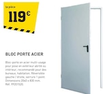 Bloc Porte Acier à Tout Faire dans Miré