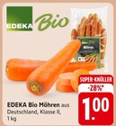 Aktuelles Bio Möhren Angebot bei E center in Lahr (Schwarzwald) ab 1,00 €