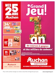 Prospectus Auchan Supermarché à Modane, "MES 25 JOURS AUCHAN", 28 pages, 12/11/2024 - 17/11/2024