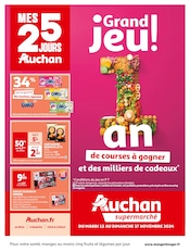 Prospectus Auchan Supermarché à Saint-Sénoch, "MES 25 JOURS AUCHAN", 28 pages de promos valables du 12/11/2024 au 17/11/2024