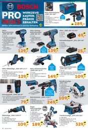 Bosch Angebot im aktuellen Globus-Baumarkt Prospekt auf Seite 12