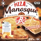 Pizza Label Rouge surgelée - LA PIZZA DE MANOSQUE en promo chez Carrefour Market Calais à 4,33 €