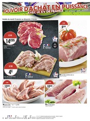 Promotion Viande De Porc dans le prospectus Casino Supermarchés, valable du 30/01/2023 au 12/02/2023 Promo Viande De Porc dans le catalogue Casino Supermarchés du moment à la page 8