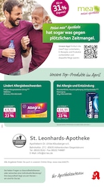 mea - meine apotheke Apotheken Prospekt der aktuellen Woche mit 4 Seiten, gültig von 01.04.2026 bis 30.04.2026, in Höhenkirchen-Siegertsbrunn und Umgebung Aktueller mea - meine apotheke Apotheken Prospekt in Höhenkirchen-Siegertsbrunn und Umgebung, "Unsere April-Angebote" mit 4 Seiten, 01.04.2026 - 30.04.2026