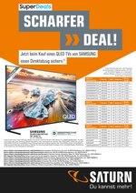 Saturn Prospekt "Scharfer >> Deal!", 1 Seiten, für Pforzheim, 21.02.2020 - 14.03.2020 Saturn Prospekt "Scharfer >> Deal!", 1 Seiten, für Pforzheim, 21.02.2020 - 14.03.2020