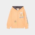 Sweat zippé à capuche Pokémon Pikachu rose saumon garçon - La Halle à Mâcon Sweat zippé à capuche Pokémon Pikachu rose saumon garçon en promo chez La Halle Mâcon à 25,99 €