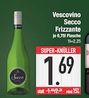 Secco im EDEKA Prospekt Secco Frizzante von Vescovino im aktuellen EDEKA Prospekt für 1,69 €