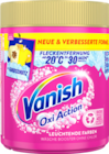 Fleckenentferner Angebote von Vanish Oxi Action bei budni Buchholz für 4,79 €