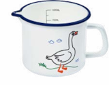 Emaille Milchtopf oder Schüssel Angebote bei Netto Marken-Discount Cottbus für 5,99 €