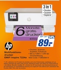 Aktuelle Drucker Angebote bei expert in Wuppertal Aktuelles Multifunktionsdrucker ENVY Inspire 7224e Angebot bei expert in Wuppertal ab 89,00 €