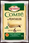 Comté affiné 6 mois aop - PRÉSIDENT dans le catalogue Intermarché