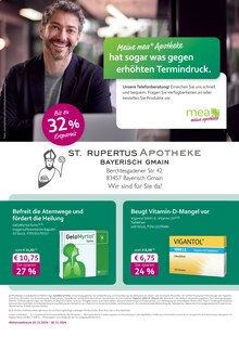 mea - meine apotheke Prospekt Unsere November-Angebote mit  Seiten in Bayerisch Gmain und Umgebung