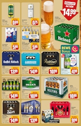 Pilsner Urquell Angebot & Preis im aktuellen REWE Prospekt Pilsner Urquell Angebot im aktuellen REWE Prospekt auf Seite 21