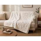 Plaid "Cosy" - TEX HOME en promo chez Carrefour Plaid "Cosy" - TEX HOME dans le catalogue Carrefour