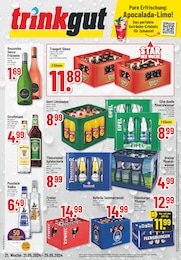 Aktueller Trinkgut Getränkemärkte Prospekt für Niederzissen: Aktuelle Angebote mit 6} Seiten, 21.05.2024 - 25.05.2024