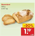 Bauernbrot im Angebot bei Netto Marken-Discount in Nettetal Bauernbrot Angebote bei Netto Marken-Discount Nettetal für 1,19 €