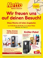 Netto Marken-Discount Prospekt "Wir freuen uns auf Ihren Besuch!", 2 Seiten, für Langenhagen, 17.02.2020 - 22.02.2020 Netto Marken-Discount Prospekt "Wir freuen uns auf Ihren Besuch!", 2 Seiten, für Langenhagen, 17.02.2020 - 22.02.2020
