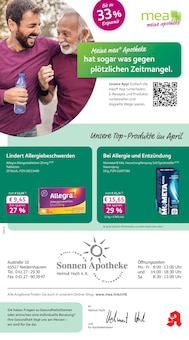 mea - meine apotheke Prospekt der KW 15 "Unsere April-Angebote" Aktueller mea - meine apotheke Prospekt "Unsere April-Angebote" Seite 1 von 4 Seiten
