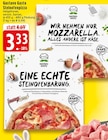 Steinofenpizza Mozzarella Angebote von Gustavo Gusto bei EDEKA Lemgo für 3,33 €